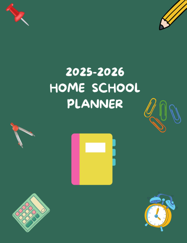 back to school planner 2025 2026 – printable student organizer & academic calendar