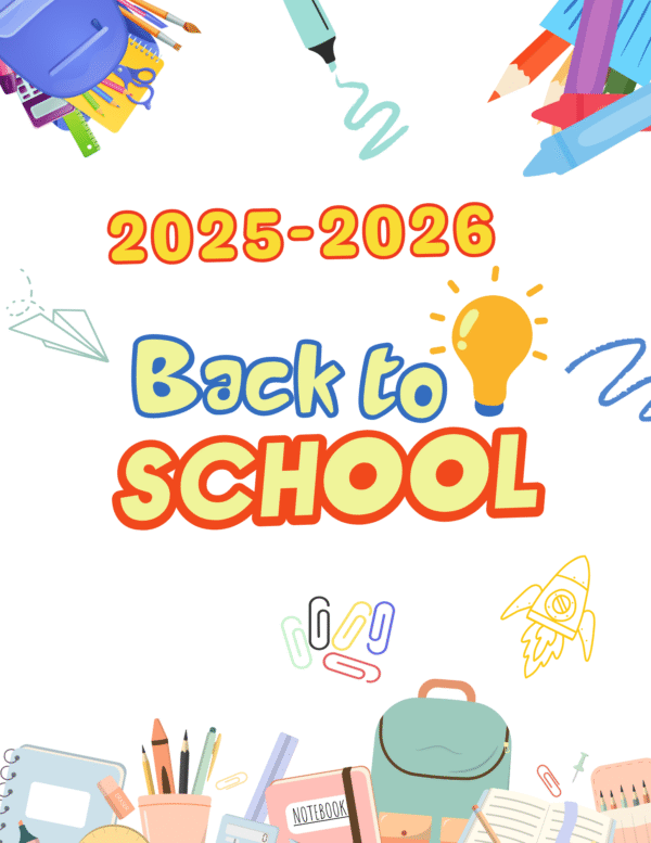 back to school planner 2025 2026 – printable student organizer & academic calendar