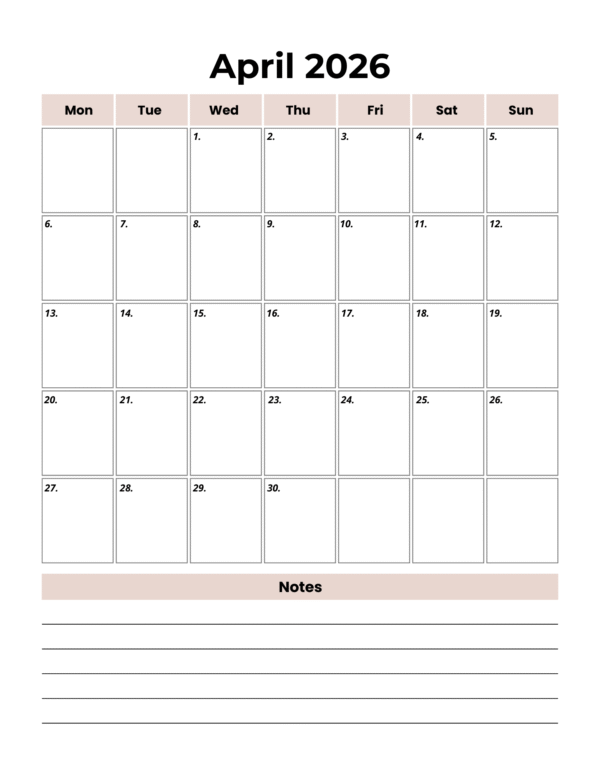 5 year monthly planner (2025–2029) + free smoothie ebook